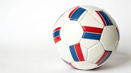Obraz premium Soccer Ball on White Background