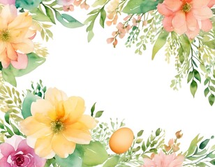 Easter spring frame