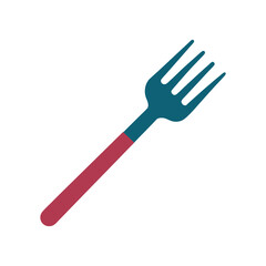 fork vector illustration isolated on transparent background
