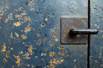 Rusty Metal Texture Background Illustration