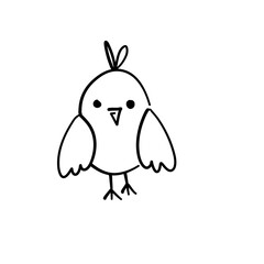 cute birds forest animal
