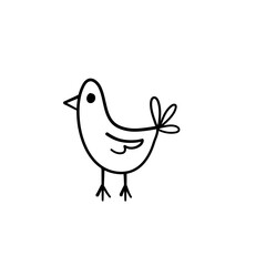 cute birds forest animal
