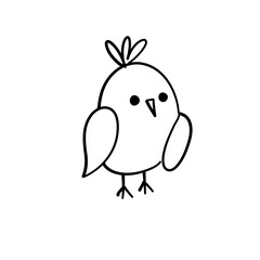 cute birds forest animal
