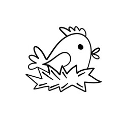 cute birds forest animal
