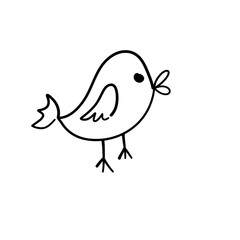 cute birds forest animal
