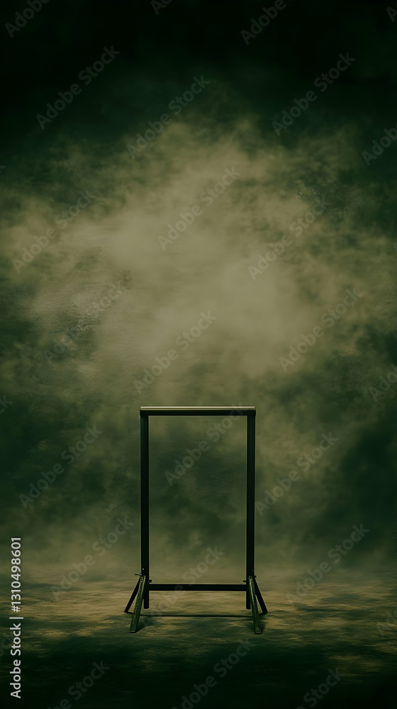 Poster dark moody abstract background with frame
