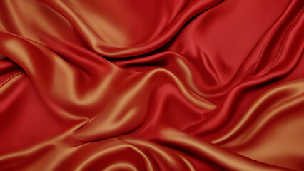 Obraz premium 滑らかで軟らかい布の背景素材 AI画像 ジェネレーティブAI