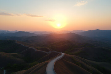 the great wall of china is located in the western parts, with magnificent scenery and stunning natural landscapes.