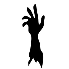 Fototapeta premium silhouette monster hands 
