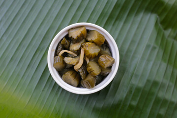 Japanese pickled cucumber,  Japanese food