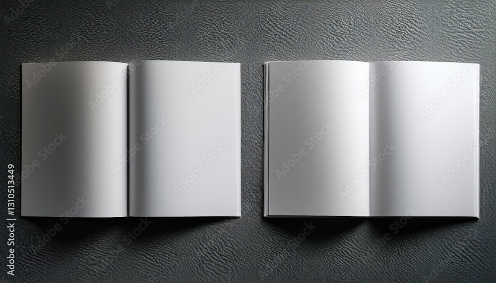 Poster minimalist grayscale brochure set against a solid background a study in simplicity and contrast, per