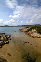 beach, cove and rocks at Caprera Punta RossaGallura (OT), ITALY, Sardinia, Maddalena Archipelago, Caprera Island, south-east coast