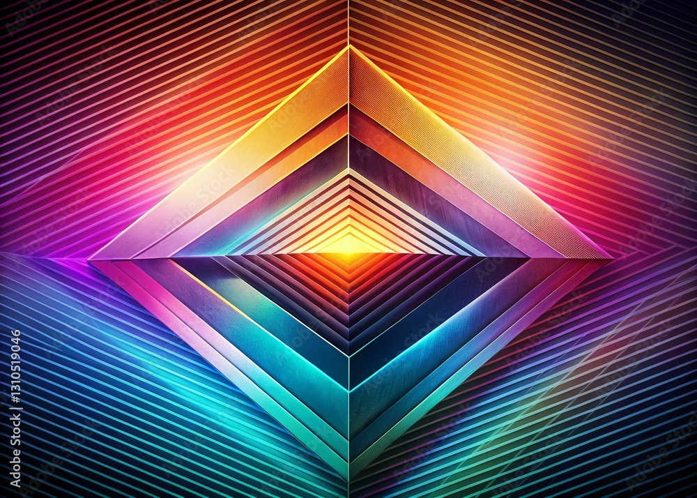 Poster geometric lined paper texture background for branding design - abstract surreal photography