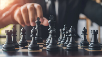 Strategic Business Decision Making Represented by Chess Play