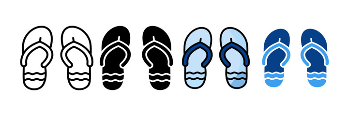 Tent  Icon Set Multiple Style Collection