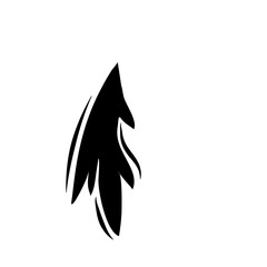 Horse tail icon Vector
