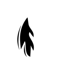 Horse tail icon Vector
