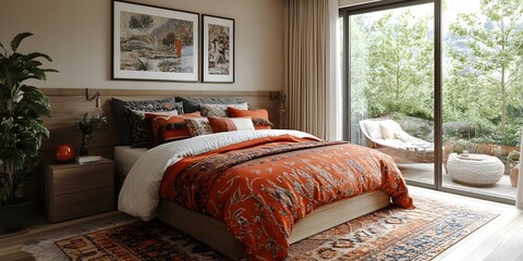 Serene Bedroom Oasis: A Luxurious and Tranquil Retreat