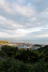 静岡県静岡市清水区興津の街並み