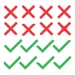 different models of right and wrong green and red