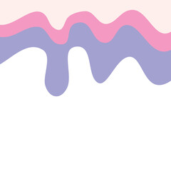 pastel colored candy drip
