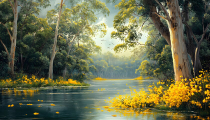 Fototapeta premium Explore the wild beauty of majestic nature