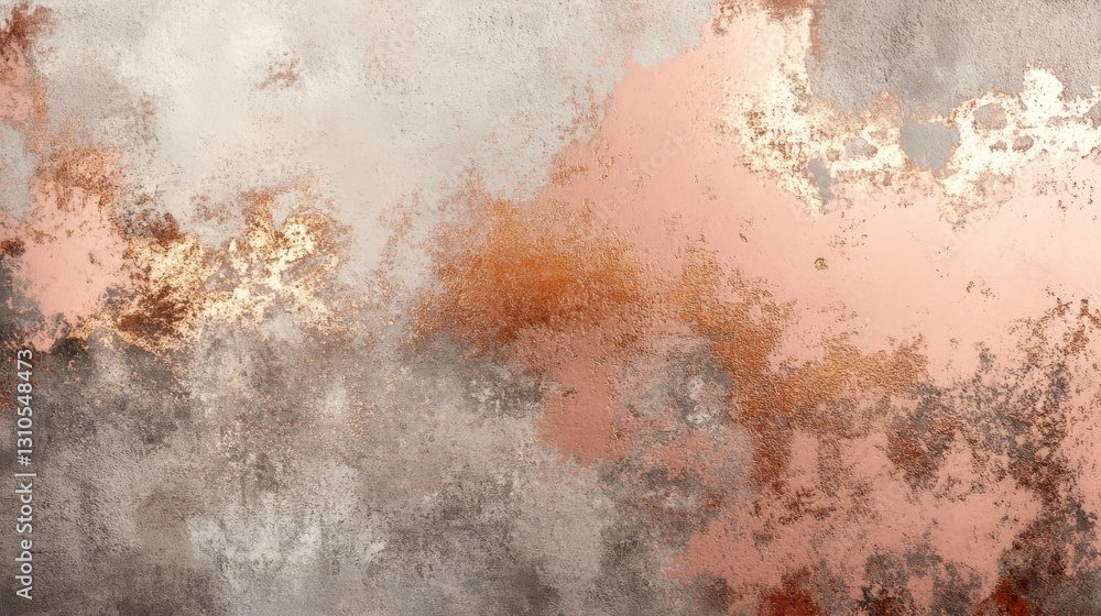Poster abstract background features textured surfaces in various neutral color tones