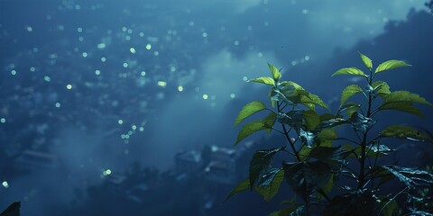 underwater scene with tropical fishes