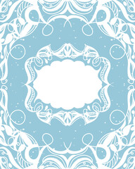 invitation seamless background pattern frame