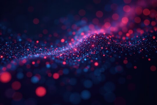 Abstract binary code streams, flowing data matrix , security, stream, science
