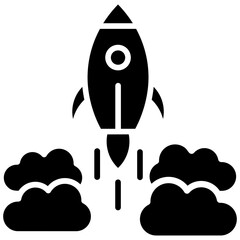 Rocket Launch Icon
