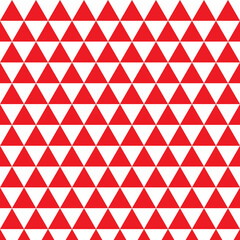 red and white geometric pattern 