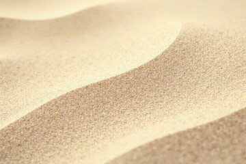 Obraz premium Smooth, pale sand texture, subtle light and shadow , dune, texture, abstract