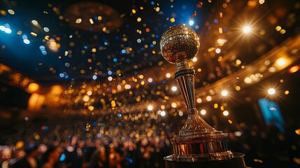 Golden Award Trophy Celebrated In Festive Atmosphere