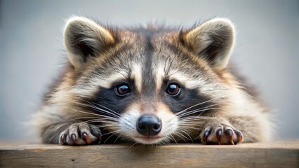 Whiskered head resting on paws tucked under, animal, cozy,  animal, cozy, dog sleeping