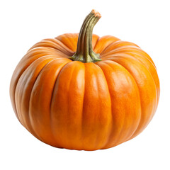 a pumpkin isolated  on transparent background.