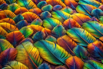 Luxurious Feather Print Backdrop: Elegant Website Design Texture