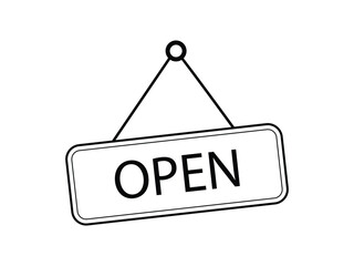 open icon illustration vector