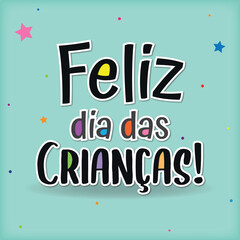 colorful happy children's day message