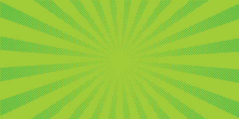 sunburst background vector design green