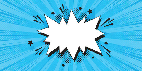 abstract comic book pop art template © Amir