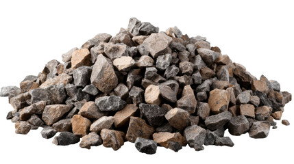 pile of firewood isolated on a transparent background.