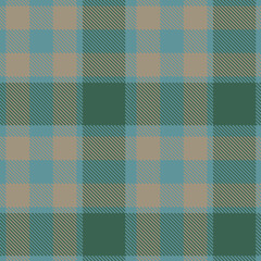 Retro Seamless Tartan in Pale Bluish Grey tones Textile Design