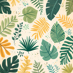 Fototapeta premium wallpaper or carpet, pastel pattern illustrator