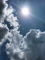 sun and clouds