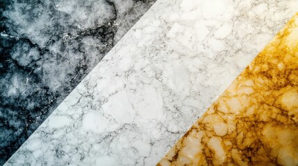 Modern Sleek Kitchen Design with Marble Interior Elements