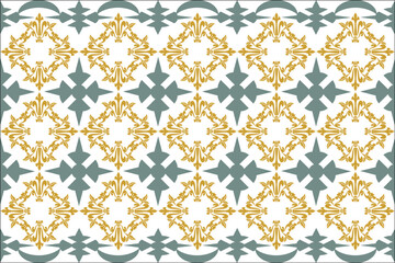 seamless damask pattern