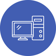 Fototapeta premium Computer Icon