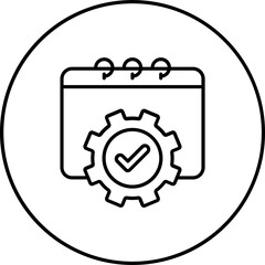 Obraz premium Calendar Icon