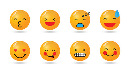 emoticon yellow 3d
